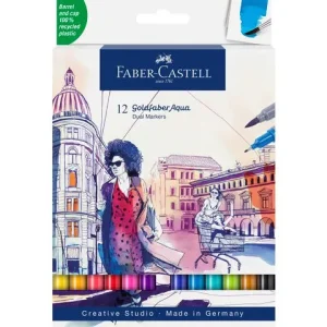 Fiberpenna Goldfaber Aqua Dual 12/fp