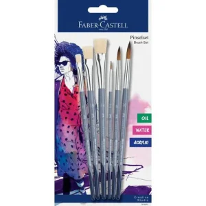 Penslar FABER CASTELL runda o flat 6/fp
