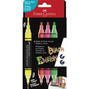 Fiberpenna shake&Paint neon 4/fp