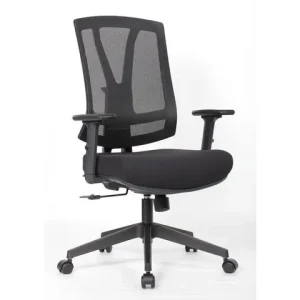Konstorsstol LYRECO Orion mesh svart