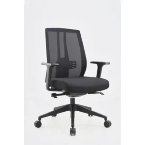 Kontorsstol LYRECO Pegasus mesh svart
