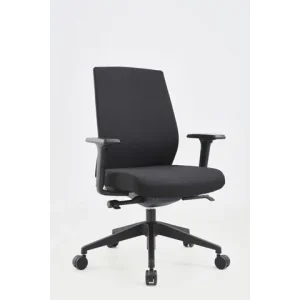 Kontorsstol LYRECO Phoenix synk svart