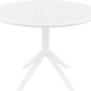 Bord SIESTA Sky runt 105cm vit