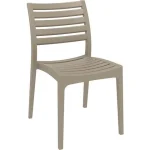 Stol SIESTA Ares stapelbar taupe