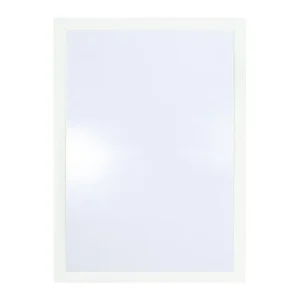 Väggram aluminiumprofil 70x100cm vit