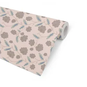 Presentpapper 57cmx154m Flowerleaf