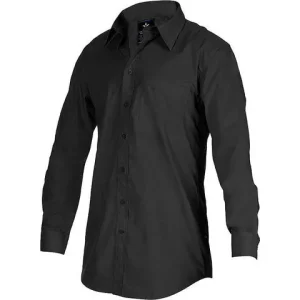 Skjorta TEXSTAR SH19 svart XS