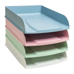 Brevkorg Autentik sort pastell 4/fp