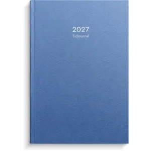 Tidjournal 2027 blå