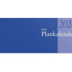 Stor Plankalender 2026 spiralbunden