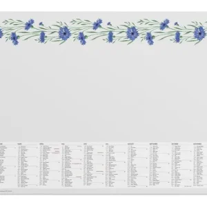 Kalender Skrivunderlägg Blomster 2026