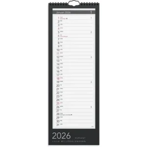 Väggkal Lilla Miljökalender Elegant 2026