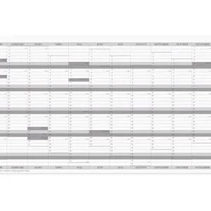 Väggkalender Årsplan 2027 5/fp