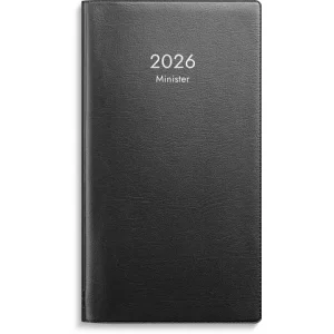 Kalender Minister 2026 svart