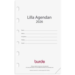 Compact kalendersats Lilla agendan 2026