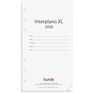 Regent Interplano XL kalendersats 2026