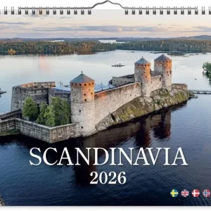 Väggkalender Scandinavia 2026