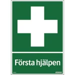 Skylt Första hjälpen 210x297mm