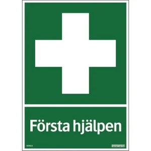 Skylt Första hjälpen 210x297mm
