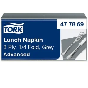 Servett TORK Lunch 3-lags grå 150/fp