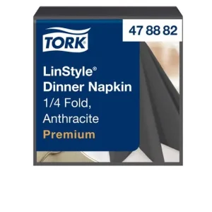 Servett TORK LinStyle antr 39x39cm 50/fp