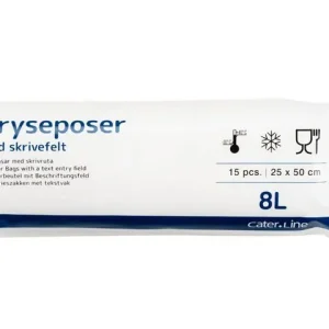 Fryspåse LDPE 8L 36my 15/rl