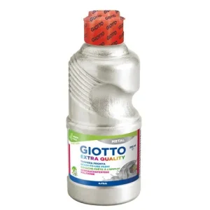 Färg GIOTTO metall silver 250ml