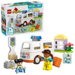 Ambulans och förare DUPLO-LEGO 19 delar