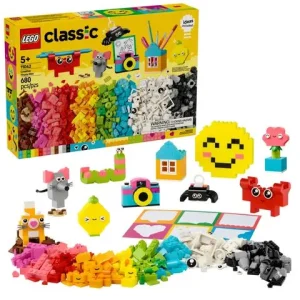 Kreativ gladlåda LEGO 680 delar