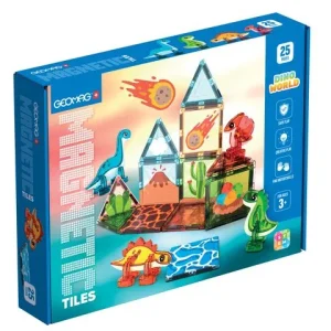GEOMAG DINO WORLD 25 delar