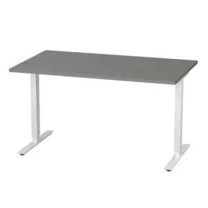 Bord höj/sänk Basic 1400x800 grå/vit