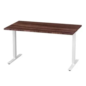 Bord höj/sänk Basic 1400x800 valnöt/vit