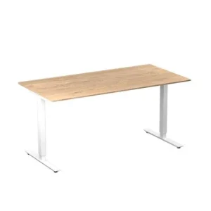 Bord höj/sänk Basic 1600x800 ek/vit