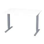Bord höj/sänk Pro 1200x800 vit/silver
