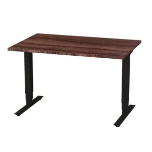 Bord höj/sänk Pro 1200x800 valnöt/svart