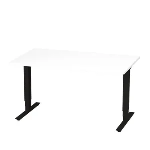 Bord höj/sänk Pro 1400x800 vit/svart