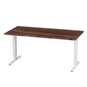 Bord höj/sänk Pro 1600x800 valnöt/vit