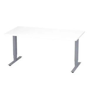 Bord höj/sänk Pro 1600x800 vit/silver