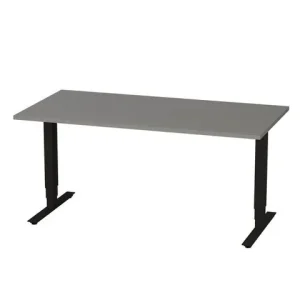Bord höj/sänk Pro 1600x800 grå/svart