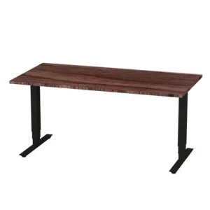 Bord höj/sänk Pro 1600x800 valnöt/svart