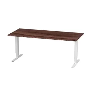 Bord höj/sänk Pro 1800x800 valnöt/vit