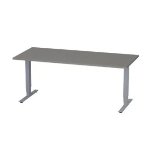 Bord höj/sänk Pro 1800x800 grå/silver