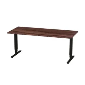 Bord höj/sänk Pro 1800x800 valnöt/svart