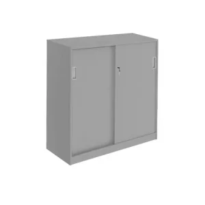 Skjutdörrskåp 2xA4 800 mm grå