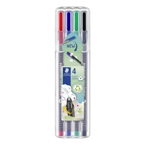 Fineliner STAEDTLER Triplus Color 4/fp
