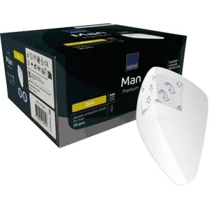 Inkoskydd ABENA Man Zero 18,4x18cm 24/fp