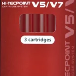 Refill PILOT Hi-Tecpoint V5/V7 röd 3/fp