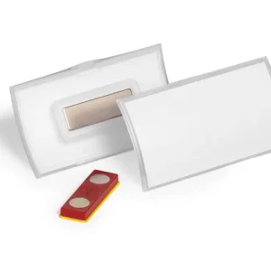 Namnskylt CLICK FOLD rPP 40x75 mm 10/fp