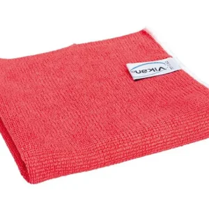 Microfiberduk VIKAN 32x32cm röd 5/fp