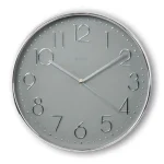 Väggur HAMA Corsica 30cm silver